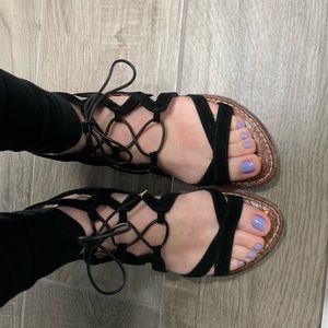 Sam Edelman Gemma gladiator sandals, gently used